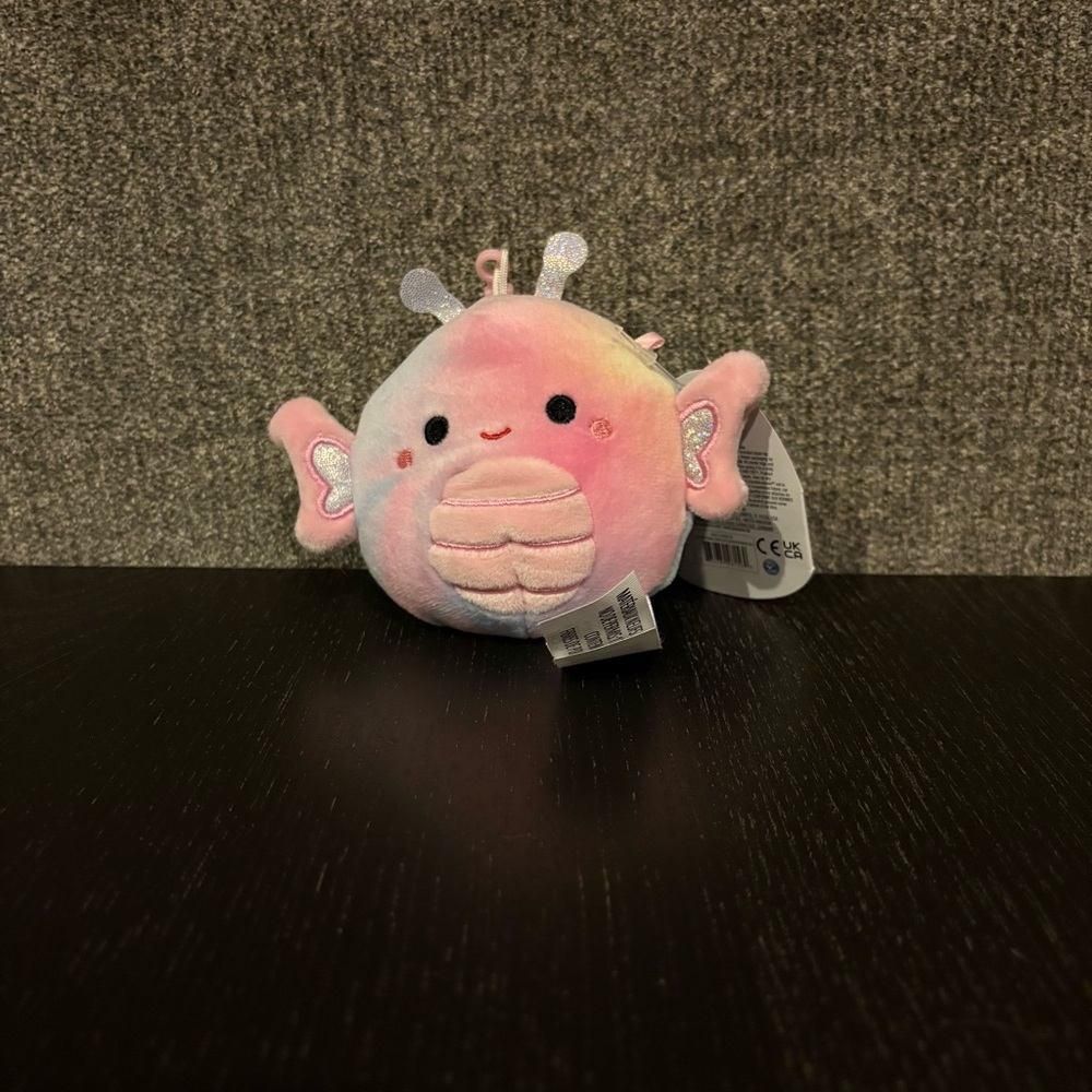 Wren Butterfly Squishmallow Clip